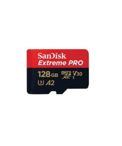 SanDisk Extreme Pro microSD UHS I Card 128GB 200MB/s Read, 90MB/s Write
