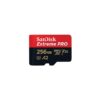 SanDisk Extreme Pro microSD UHS I Card 256GB 200MB/s Read, 90MB/s Write