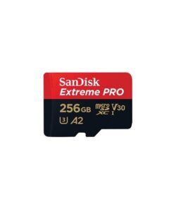 SanDisk Extreme Pro microSD UHS I Card 256GB 200MB/s Read, 90MB/s Write