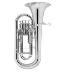 Santa Fe BBb Tuba 4 Valve Nickle Plated
