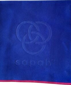 Sapab Mega Microfiber Beach Towel - Blue / Magenta