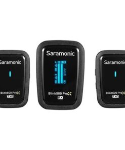 Saramonic Blink500 ProX Q2 (TXQ+TXQ+RX) 2.4GHz Wireless Microphone System