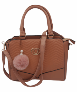 Satchel Bag with Adjustable Strap Handbags for Women Ladies Bags Handbag - Pink