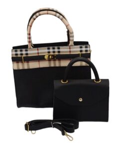 Satchel Purses and Handbags for Women Everyday Ladies Bags with Strap - Black