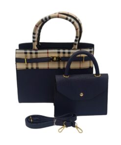 Satchel Purses and Handbags for Women Everyday Ladies Bags with Strap - Blue