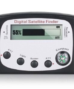 Satellite Signal Finder Meter with LCD Display Digital and Compass