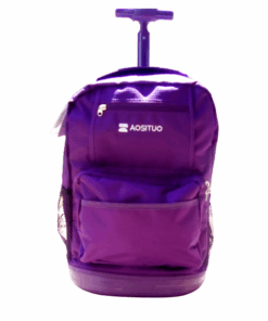 School Backpack Bag - Purple