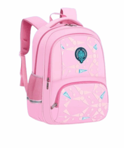 School bags Orthopedic Waterproof school backpack Student High School - Pink