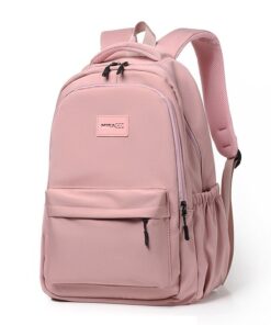 School Laptop Backpack-Pink