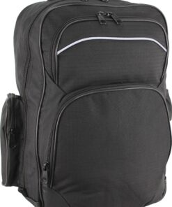 School Mate XBAG Polyester Division Backpack with Laptop/Tablet Comp S-2904 - Black