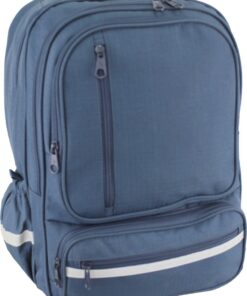 School Mate XBAG Polyester Division Backpack with Laptop/Tablet Comp S-2963 - Navy