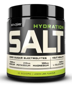 Sci-core Hydration Salt - Zero Sugar Electrolytes -30 servings - Lemon Lime