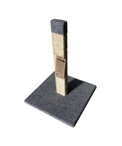 Scratzme - Topless Sky Premium Scratching Post - Light Grey & Black