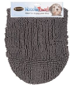 Scruffs - Noodle Dog Towel - Grey