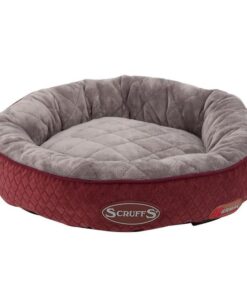 Scruffs - Tramps Thermal Ring Cat Bed - Burgundy