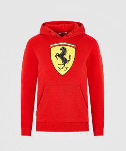 Scuderia Ferrari FW Kids' Hooded Sweat - Red - 2 years