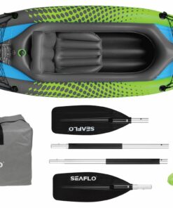 Seaflo Inflatable Kayak Kit - 100kg Capacity