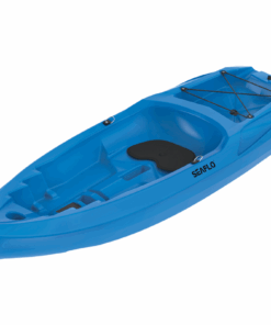 Seaflo Wirlwind 6 Kids Kayak with Paddle and Backseat - Blue