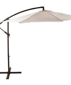 Seagull Cantilever Umbrella Aluminium Pole Beige 3m