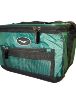 Seagull Nylon Cooler Bag Beige 6 Can - Green