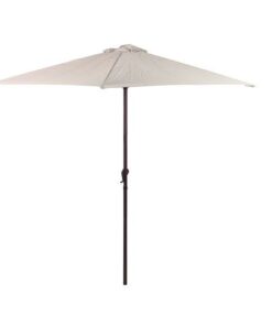Seagull Parasol Umbrella Aluminium Pole Beige 2.7m