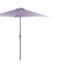 Seagull Parasol Umbrella Aluminium Pole Light Grey 2.7m