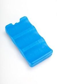Seagull Solid Curvy Cooler Ice Brick - Blue