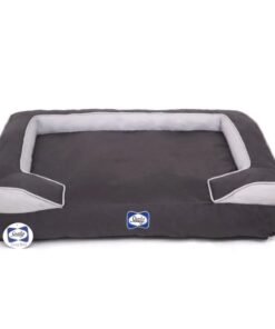 Sealy Memory and Orthopaedic Foam Dog Bed - Grey - L