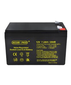 Securi Prod 12V 7.2AH Rechargeable Sealed Lead Acid Battery