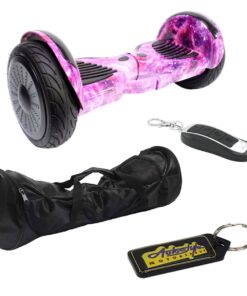 Self Balance 10" LED Bluetooth Hoverboard-Galaxy with Remote-Bag & Keyring