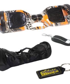 Self Balance 6.5" Bluetooth Hoverboard-Xtreme Orange & Remote-Bag-Keyring