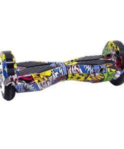 Self Balance Scooter 8.5" Hoverboard - LED - Bluetooth - Graffiti Design