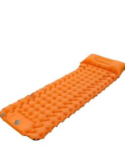 Self Inflatable Sleeping Pad Mattress - Orange