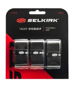 Selkirk Sport Tacky Pickleball Overgrip - 3 Pack - Black