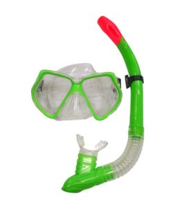 Semi Dry Snorkel Set - 40cm Green