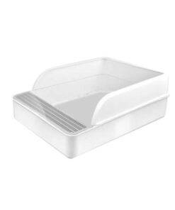 Semi-enclosed Removable Home Pet Anti Splash Cat Litter Box