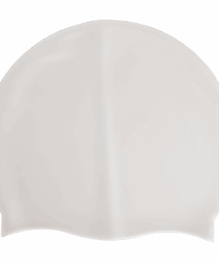 Senior Silicone Swimming Cap - Silver