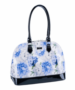 Serenade Lilac Peonies Dome Bag