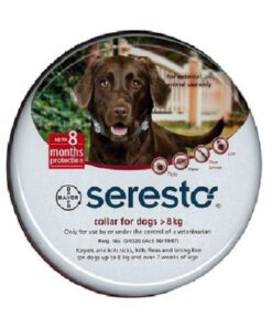 Seresto Collar For Dogs Large (8kg)