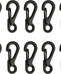 Set of 10 Mini Carabiner Clip