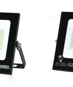 Set of 2 Dr Light 20W Mini SMD Slim LED Flood Lights for Outdoor