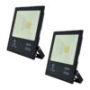 Set of 2 Dr Light 50W FLY SMD Slim LED Flood Lights for Outdoor