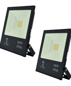 Set of 2 Dr Light 50W FLY SMD Slim LED Flood Lights for Outdoor