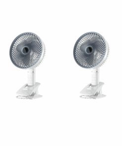 Set of 2 Portable Multifuction Portable Desktop Fan- SM-15