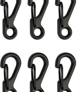Set of 6 Mini Carabiner Clip