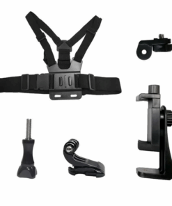 Set Of Chest Mounts For GoPro and Mobile Phone