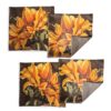 Set of Sunflowers Luxury Scatter Covers By Cherylin Louw - Set of 4