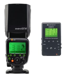Shanny 2,4GHz TTL Wireless Radio Speedlite & Free Trigger for Nikon DSLR's