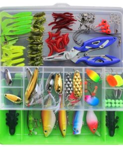 Share Hengjia 101pc Fishing Lure Set With Tackle Box