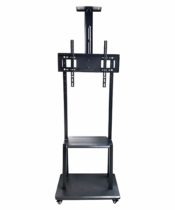 Shelf Receiver High Quality TV Stand with Strong Wheels and Break